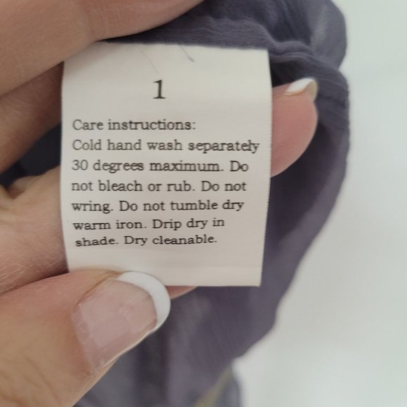 Ebene by Patrick Assuline Shirt Womens S Tossia Silk Embroidered Beaded Blouse - Picture 8 of 15